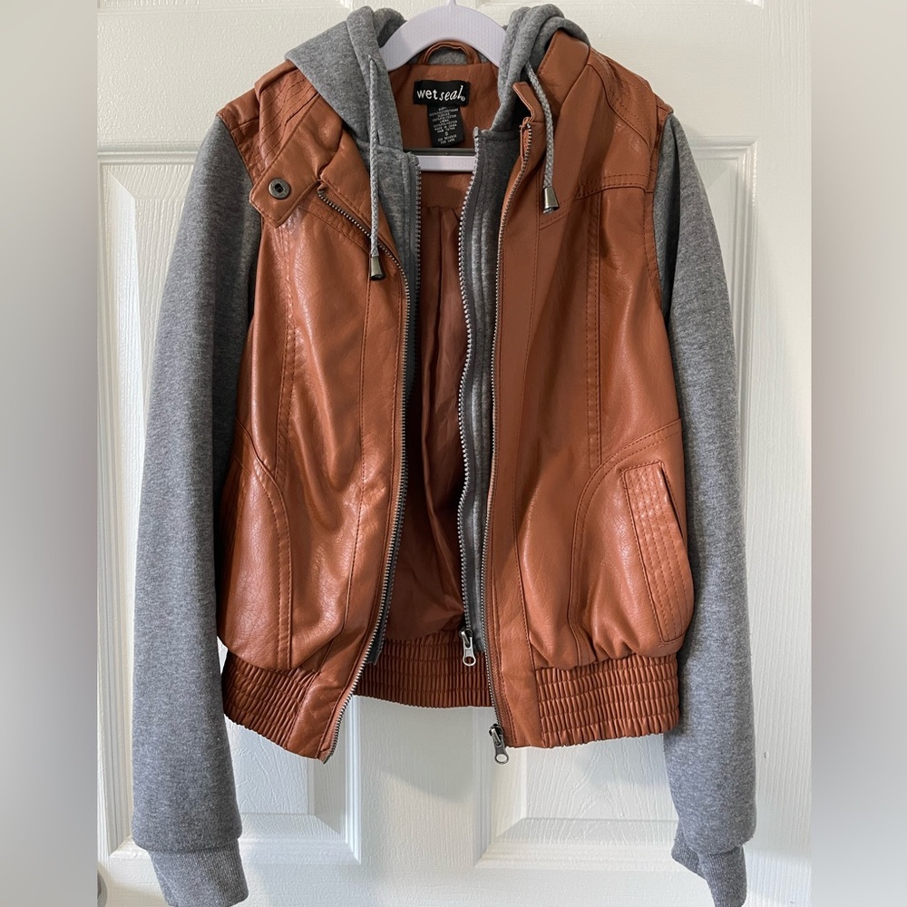 Wet Seal Boys Leather Jacket